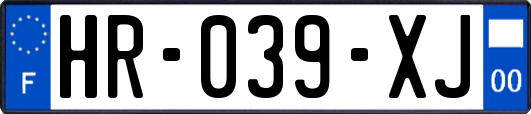 HR-039-XJ
