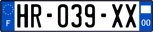 HR-039-XX