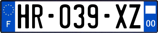 HR-039-XZ