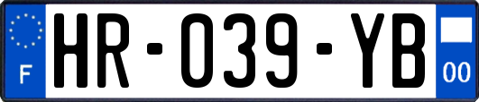 HR-039-YB