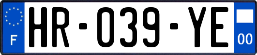 HR-039-YE