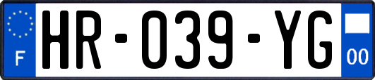 HR-039-YG