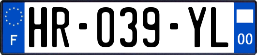 HR-039-YL