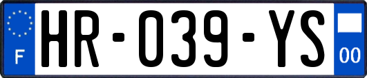 HR-039-YS