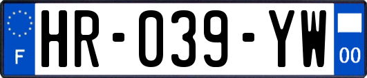 HR-039-YW