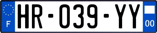 HR-039-YY
