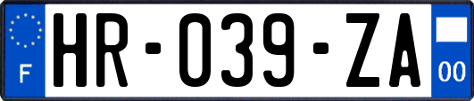 HR-039-ZA