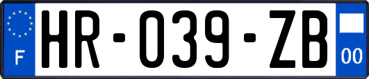 HR-039-ZB