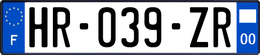 HR-039-ZR