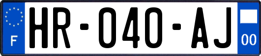HR-040-AJ