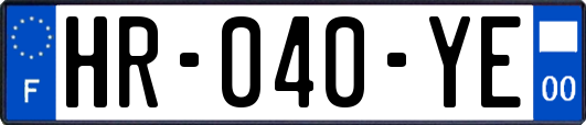 HR-040-YE