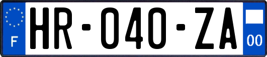 HR-040-ZA