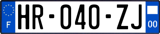 HR-040-ZJ