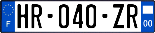 HR-040-ZR