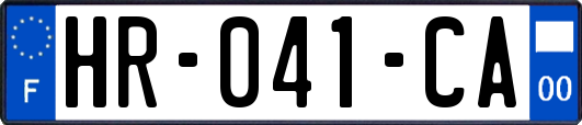 HR-041-CA