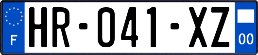 HR-041-XZ