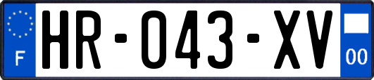 HR-043-XV