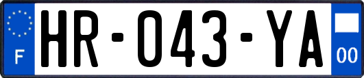 HR-043-YA