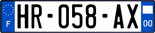 HR-058-AX