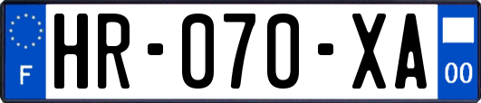 HR-070-XA