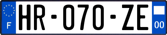 HR-070-ZE