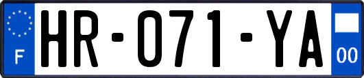 HR-071-YA