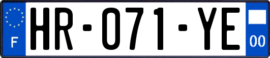 HR-071-YE