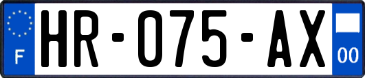 HR-075-AX