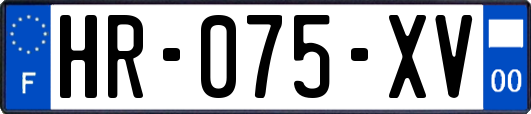 HR-075-XV