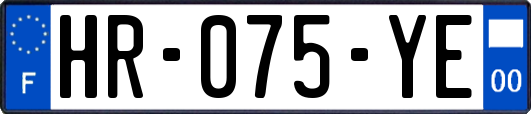 HR-075-YE
