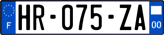 HR-075-ZA