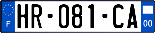 HR-081-CA