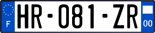HR-081-ZR