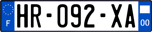 HR-092-XA