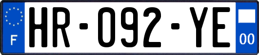 HR-092-YE