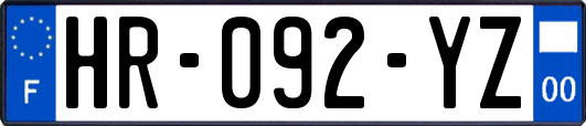 HR-092-YZ