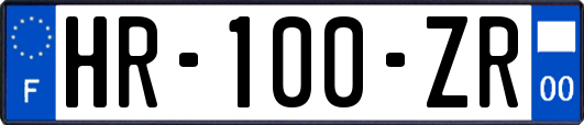 HR-100-ZR