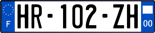 HR-102-ZH