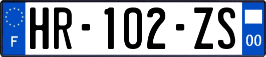 HR-102-ZS