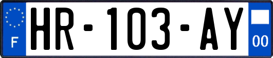 HR-103-AY