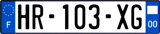 HR-103-XG