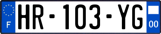 HR-103-YG
