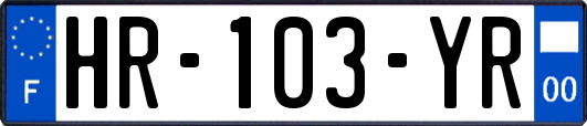 HR-103-YR