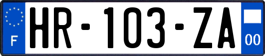 HR-103-ZA