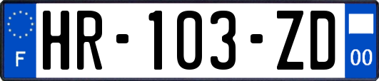 HR-103-ZD