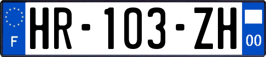 HR-103-ZH