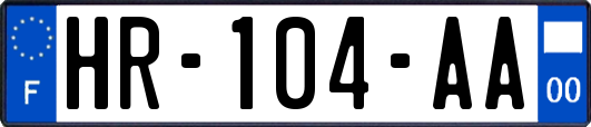 HR-104-AA