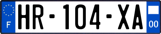 HR-104-XA