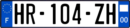 HR-104-ZH