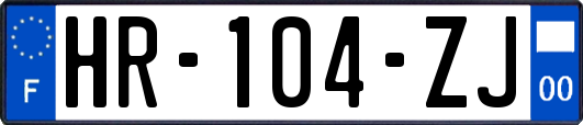 HR-104-ZJ